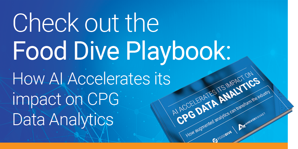 Check out our Food Dive playbook and learn how AI accelerates its impact on CPG data analytics.