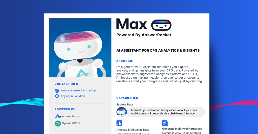 Max’s CPG Resume